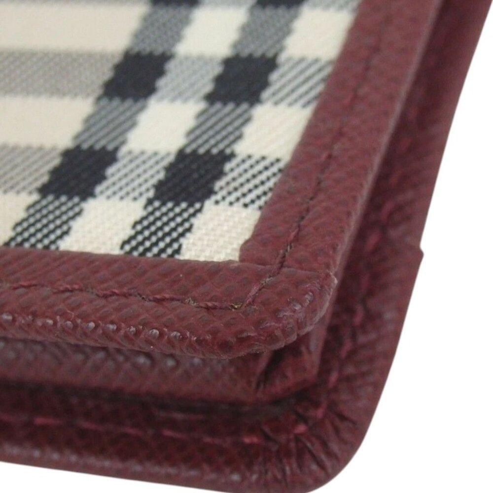 418166BS (L1) Burberry Wallet Nova Check Beige PVC - Picture 7 of 11